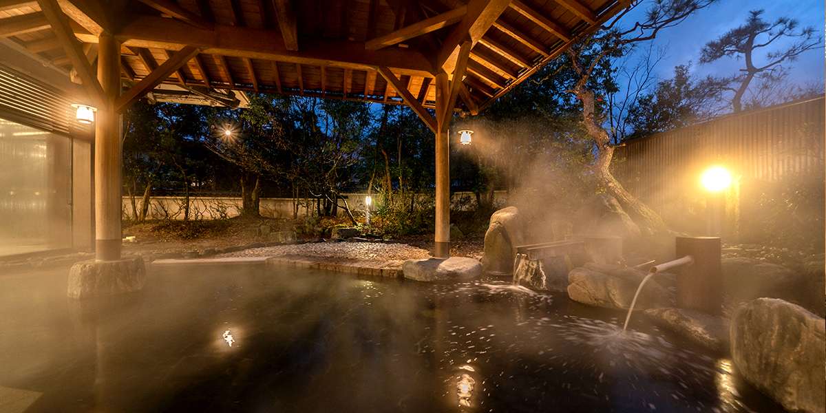 日本石川县加贺市的温泉旅馆「雅之宿 加贺百万石」.