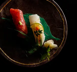 彩り豊かな別邸専用の懐石料理